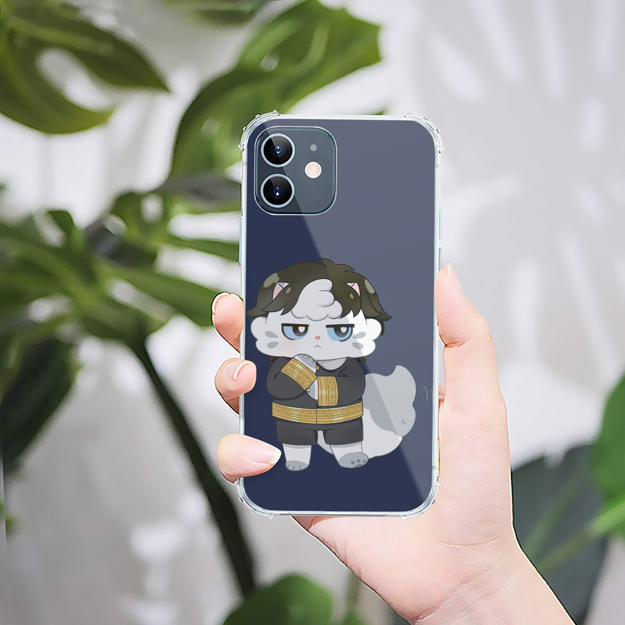 （画像用） SPY×FAMILY间谍家家酒 【iPhone 12シリーズ対応】透明スマホケース（クリアソフトケース）